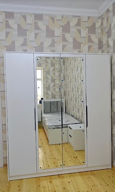 işlənmiş mətbəxt mebeli: 2 təknəfərlik çarpayı, Dolab — 4