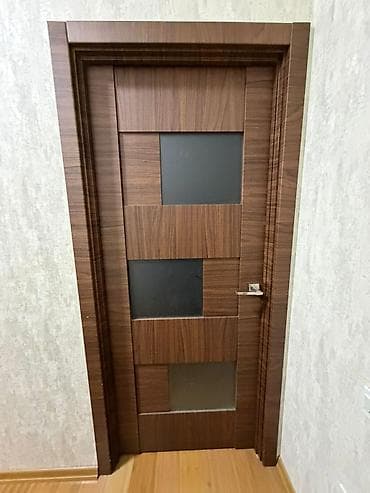 qapı sef: MDF/Kombiotaxta interyer qapıları – modern dizayn - Material: MDF-dan — 5
