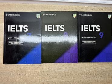 audio kasetler: Məhsul: Cambridge IELTS With Answers kitabları – 7, 8 və 9 Təsvir: - — 2