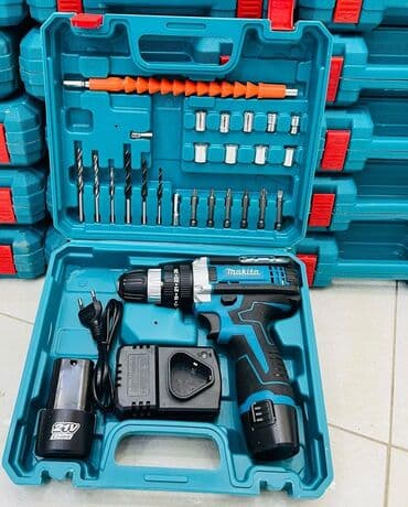 zaryatqa direl: Yeni Zərbəli drel Akkumulatorlu, Pulsuz çatdırılma — 1