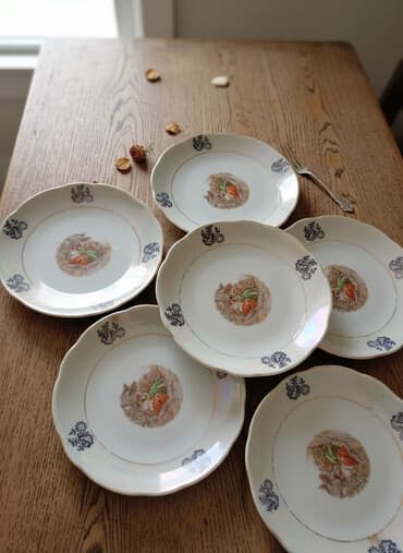 heinz kasa qiymeti: Boşqablar, 6 ədədli dəst, rəng - Ağ, Xrustal, Rusiya — 1