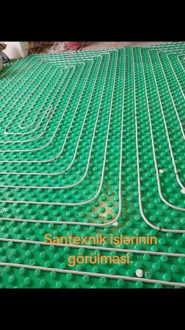 ремонт ванной комнаты и туалета: Salam her kese. Sekiller hamsi oz el iwimdi . Her cur santexnik işləri — 13