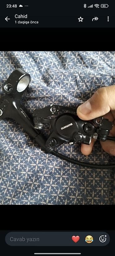 Shimano hidravlik disk əyləc dəsti - Model: BL-MT200 (minerallı yağ