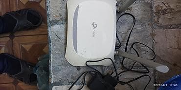 modemler: TP-Link simsiz Wi‑Fi router - Brend/model: TP‑Link (2 antenalı — 1