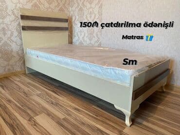 madeyra tek carpayi qiymetleri: Yeni, Təknəfərlik çarpayı, Bazasız — 14