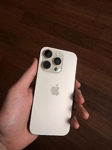 IPhone 16 Pro, 128 GB, Ağ, Simsiz şarj