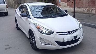 masin baqaji: Hyundai Elantra: 1.6 l | 2014 il Sedan — 2