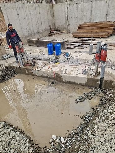 gunluk temizlik iş ilanları: Beton kəsmə–deşmə xidməti - Dəmirsiz və armaturlu betonun kəsilməsi — 2