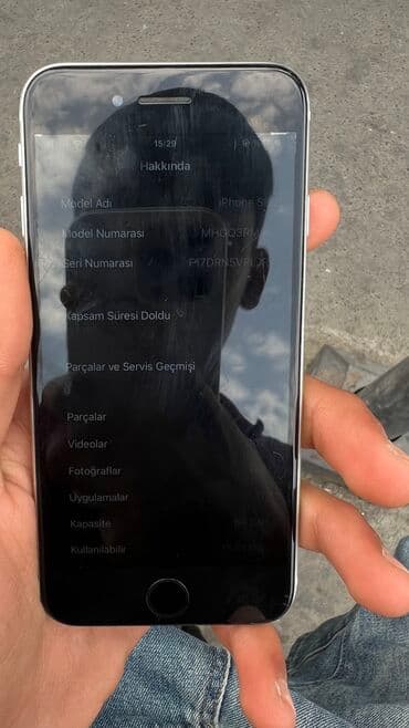 IPhone SE 2020, 64 GB, Desert Titanium, Barmaq izi