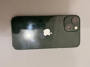 iphone notebook qiymetleri: IPhone 13 mini, 128 GB, Yaşıl, Face ID — 9