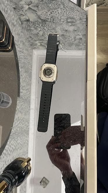 smart pristavka: Smart saat, Apple, Suya davamlı, rəng - Qara — 1