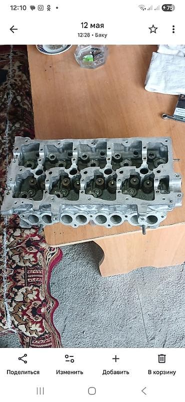 audi a5 2 tdi: Məhsul: Silindr başlığı (mühərrik başlığı) Təsvir: - 16 klapanlı — 2