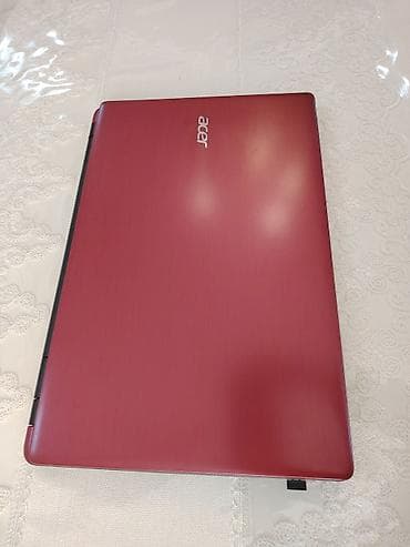 Acer Aspire E15 noutbuk – qırmızı korpus Texniki xüsusiyyətlər: -