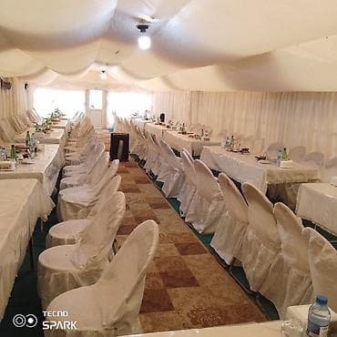 Sifarişlə əl işləri: İcarəyə/verilir: tədbir çadırı və komplekt mebel dəsti - Ağ rəngdə — 2