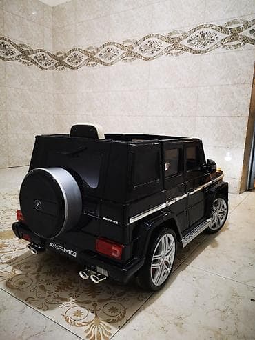 elekt: Uşaq elektro avtomobili – Mercedes-Benz G-Class AMG stili Yeni kimi — 4