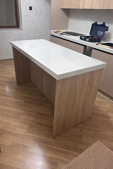 metbex olculeri: Mətbəx masası, Açılmayan, Dördbucaq masa — 1