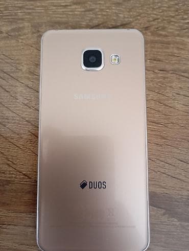 note 11 ekran: Samsung Galaxy A5 2016, 16 GB, rəng - Qızılı — 2