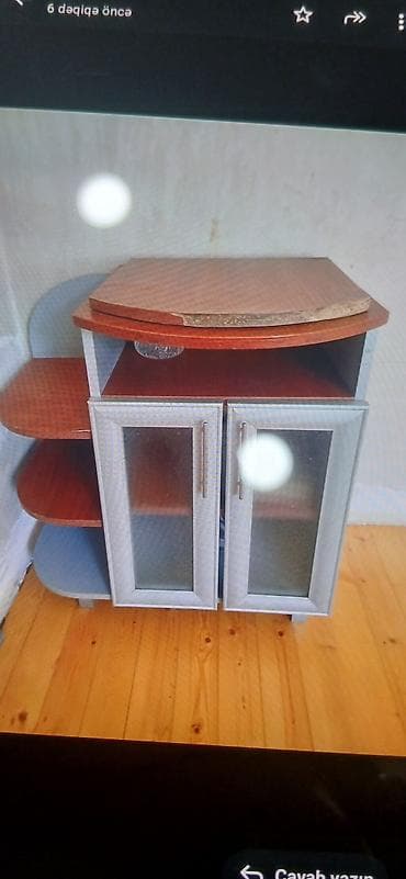 Künc Tv altlığı, Polkalı, Laminat