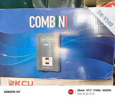 radiator ev ucun: COMBINI SW-V500 avtomatik gərginlik tənzimləyicisi - Model: SW-V500 - — 1