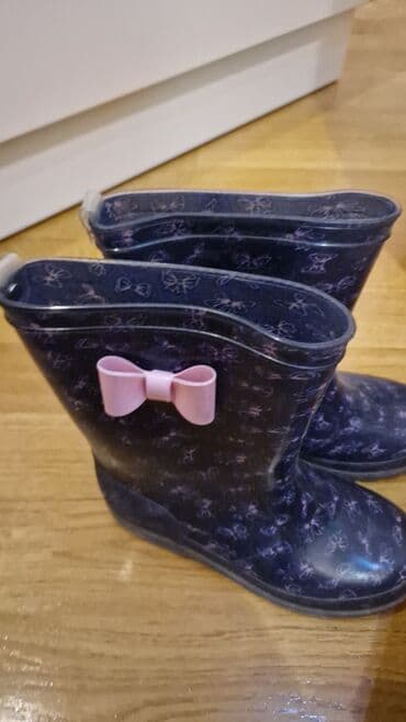 Верхняя одежда: Uşaq yağmur çəkmələri - Model: qız uşaqları üçün rezin yağış — 1