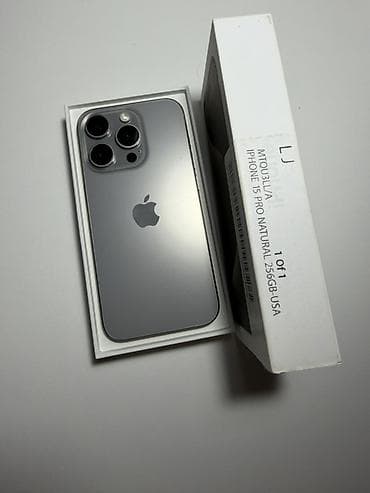 redmi note 13 pro plus qiyməti: IPhone 15 Pro, 256 GB, Natural Titanium, Face ID — 2