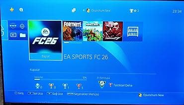 ps4 dualshock: PlayStation 4 Slim +fc26+Tekken7 Komplekt: - PS4 Slim 500 GB (Jet — 3