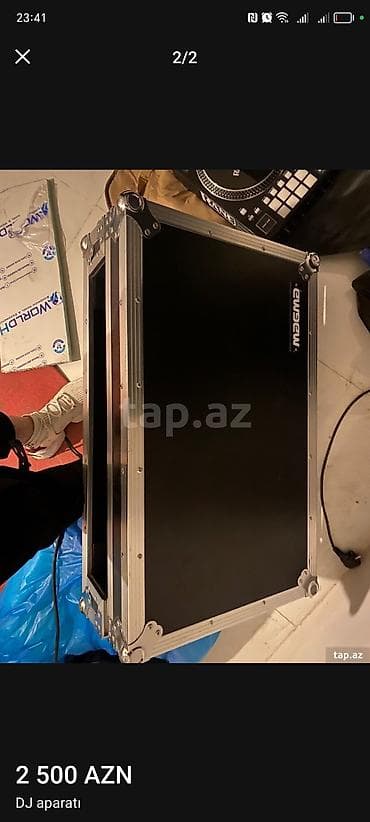 dj aparati kredit: RANE ONE DJ kontrolleri + MAGMA hard case - İki 7" motorlu — 2