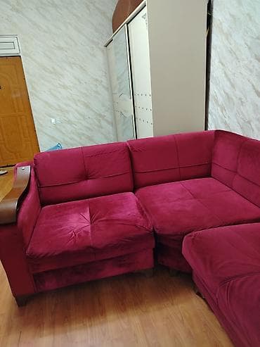 Künc divan, İşlənmiş, Vеlur parça lalafo.az -da Künc divan, İşlənmiş, Vеlur parça