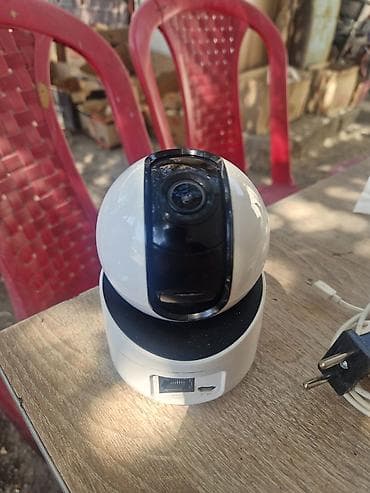 IP wi‑fi döner təhlükəsizlik kamerası - 360° fırlanan “dome” korpus – — 2