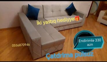 Künc divan, Yeni, Açılan, Bazalı, Parça, Şəhərdaxili pulsuz çatdırılma