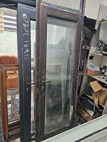 plasdik pencere: Yeni Təkqat şüşə paketi Plastik pəncərə, Еni: 100 sm, Uzunluğu: 120 sm, Ödənişli quraşdırma — 4