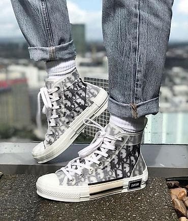 krosofka: ITALIYA istehsali original Dior B23 High-Top krossovkasi satilir — 7