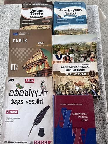 2025: Təhsil və hazırlaşma üçün kitablar dəsti Dəstə daxildir: - Ümumi — 1