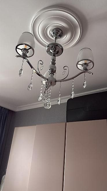 Çılçıraq, 3 lampa, Metal