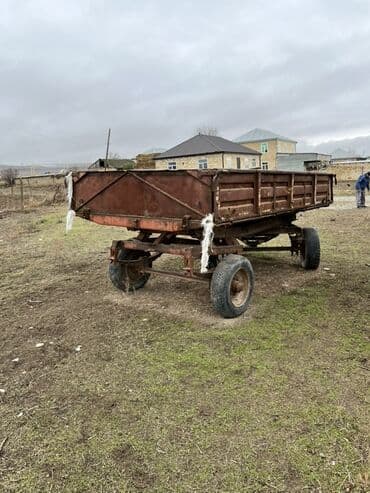 Мототранспорт: Kənd təsərrüfatı üçün qoşqular - Tip: 2 oxlu traktor qoşquları - — 4