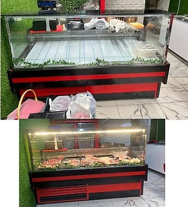 Vitrin soyuducusu 1400 Azn❗Tam işləkdir. Uzunluğu 1.60, eni 90.Ünvan