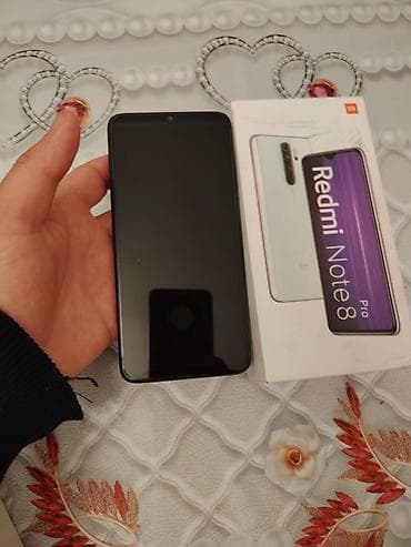 Redmi Note 8 Pro, 128 GB, rəng - Boz, İki sim kartlı