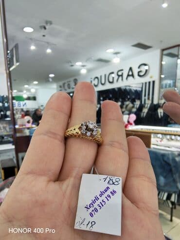 qızılların qiyməti: Üzük, Sarı qızıl, 585 Əyar — 4