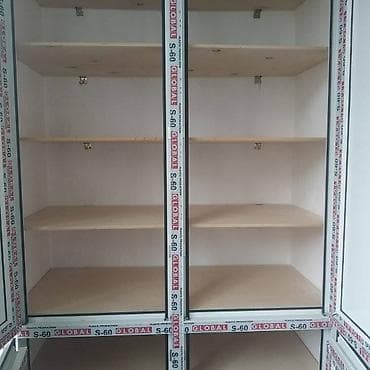 Plastik şkafların sifarişi qəbul olunur hər rəngdə və hər ölçüdə Ağ