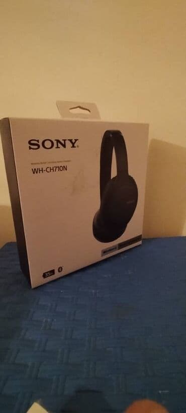 Qulaqcıqlar: İşlənmiş Simsiz (Bluetooth) Qulaqcıqlar, Sony, rəng - Qara — 4