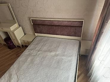 açılan çarpayı: Yataq otağı 2 əl mebel dəsti Çox az istifadə olunub .Bazalıdır . - — 6