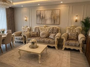 F99Endirim olundu 🛑🛑Divan kreslo dəsti satılır jurnalni ilə birlikdə