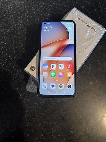 Xiaomi 11 Lite, 128 GB, rəng - Qara, 
 Barmaq izi, İki sim kartlı, Face ID