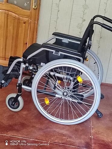 əl arabaları: Meyra əlil arabası - Brend: MEYRA - Manuel idarəetmə, böyük arxa — 1