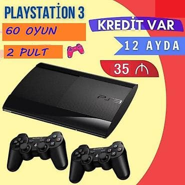 PlayStation 3 oyun konsolu paketi - PS3 (Super Slim dizayn) - 2 ədəd
