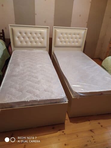 диван кровать: Yeni, Təknəfərlik çarpayı, Bazalı, Matras ilə, Siyirməsiz, Azərbaycan — 1