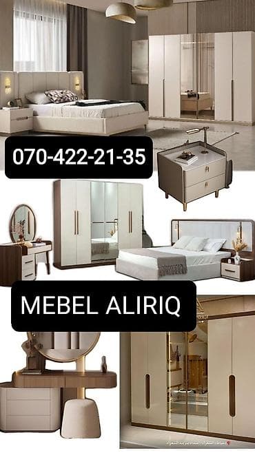 Mebel alışı xidməti Yataq otağı dəstləri və müxtəlif mebel növləri