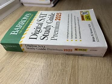 İdman və hobbi: Məhsul: Barron’s Digital SAT Study Guide Premium 2025 (Brian W — 4