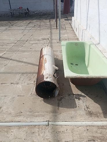 Məhsul: Emaye vannna və köhnə tip su qızdırıcısının (qazan/boiler