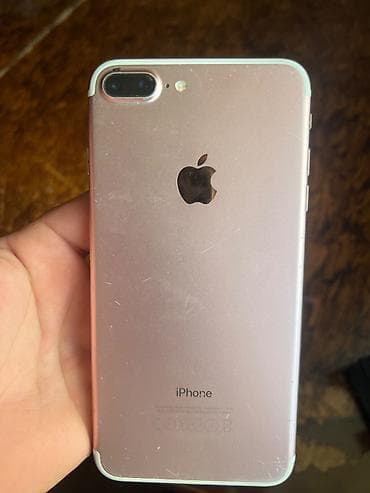 iphone 7 barter: IPhone 7 Plus, 32 GB, Çəhrayı, Barmaq izi, Face ID — 3